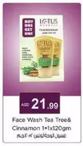 Lotus - Face Wash Tea Tree& Cinnamon