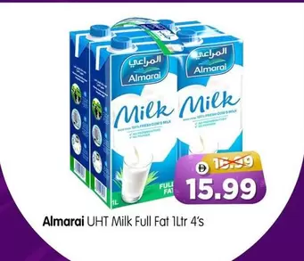 UHT Milk Full Fat 1Ltr 4's