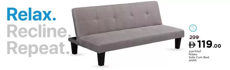 Joel Shel Napia Sofa Cum Bed