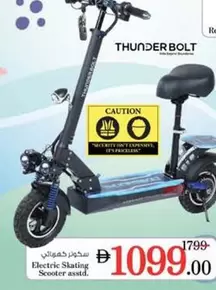 Electric Skating Scooter asstd.