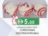 CHRISTMAS DECORATION BALL