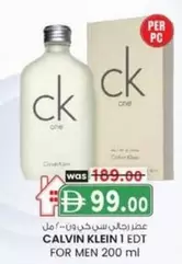 Calvin Klein - 1 EDT