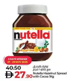 Nutella - Hazelnut Spread