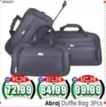 Abraj Duffle Bag 3Pcs