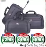 Duffle Bag 3Pcs