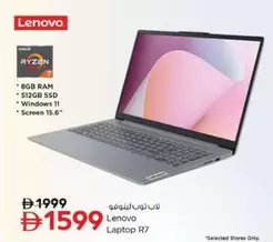 Lenovo - Laptop R7