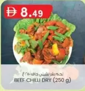 BEEF CHILLI DRY