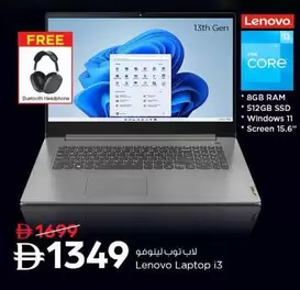 Lenovo - Laptop i3