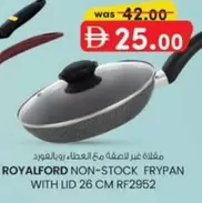 NON-STOCK FRYPAN WITH LID 26 CM RF2952