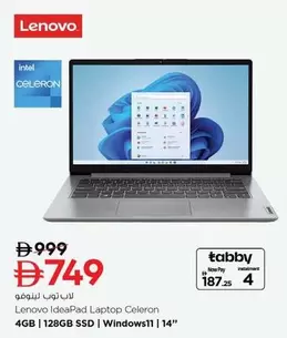 Lenovo - IdeaPad Laptop Celeron