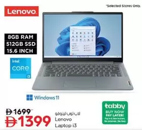 Lenovo - Laptop i3