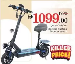 Electric Skating Scooter asstd.