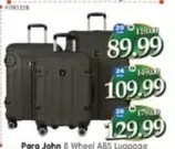 Abs - 8 Wheel ABS Luggage