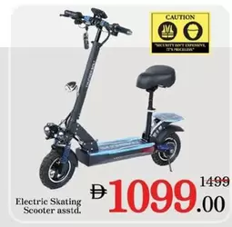 Electric Skating Scooter asstd.