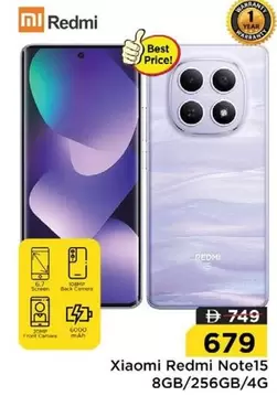 Xiaomi - Redmi Note 15 8GB/256GB/4G