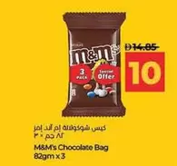 M&M's Chocolate Bag