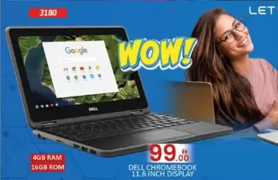 Dell - CHROMEBOOK 11.6 INCH DISPLAY