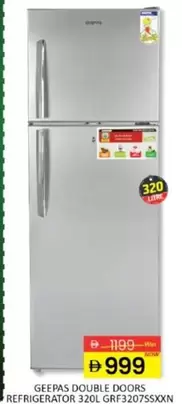 DOUBLE DOORS REFRIGERATOR 320L GRF3207SSXN