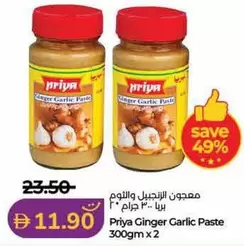 Ginger -  Garlic Paste