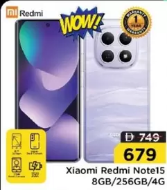 Xiaomi - Redmi Note15 8GB/256GB/4G