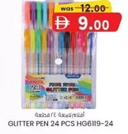 GLITTER PEN 24 PCS HG6119-24