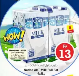 Nadec UHT Milk Full Fat