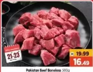 Pakistan Beef Boneless