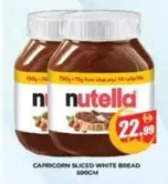 Nutella - CAPRICORN SLICED WHITE BREAD