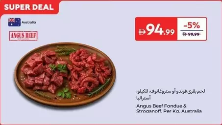 Angus Beef Fondue & Stroganoff