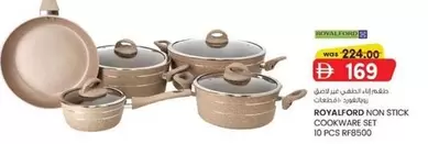 Set - NON STICK COOKWARE SET 10 PCS RFB500
