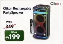 Rechargeable PartySpeaker