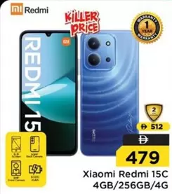Xiaomi - Redmi 15C 4GB/256GB/4G