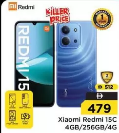 Xiaomi - Redmi 15C 4GB/256GB