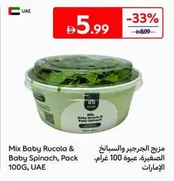 Mix Baby Rucola & Baby Spinach