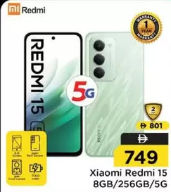 Xiaomi - Redmi 15 8GB/256GB/5G