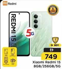 Xiaomi - Redmi 15 8GB/256GB/5G