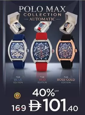 POLO MAX COLLECTION - AUTOMATIC