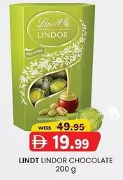 LINDT LINDOR CHOCOLATE