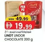 LINDT LINDOR CHOCOLATE