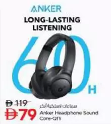 Headphone Sound Core-QT3