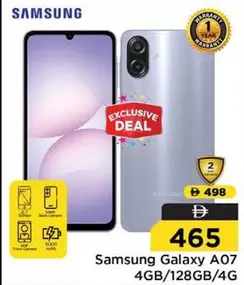Galaxy A07 4GB/128GB/4G