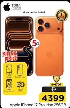 iPhone 17 Pro Max 256GB