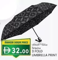 3 FOLD UMBRELLA PRINT