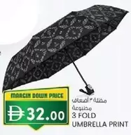 3 FOLD UMBRELLA PRINT