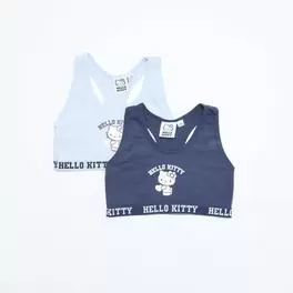 Hello Kitty 2-Pack Bralettes BLUE