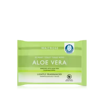 Waitrose Fragranced Toilet Tissue Wipes 42 Tissues