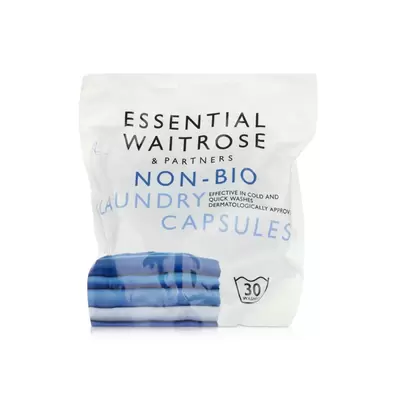 Waitrose Essential Non Bio Laundry Capsules x 30