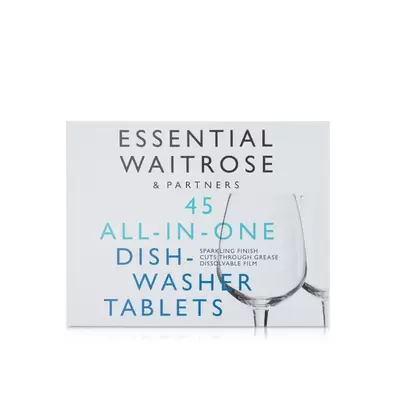 Waitrose All in One Dishwashing Tablets Original x 45 810g