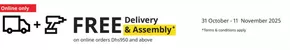 Ikea catalogue in Fujairah | FreeDelivery& Assembly* On Online Orders Dhs950 And Above | 2025-11-05T00:00:00.000Z - 2025-11-11T00:00:00.000Z