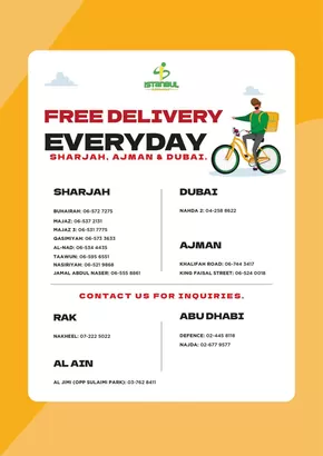 Istanbul Supermarket catalogue in Abu Dhabi | Top deals for all customers | 2025-11-06T00:00:00.000Z - 2025-11-20T00:00:00.000Z